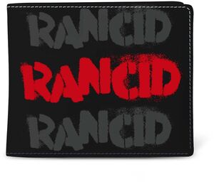 Rocksax - Rancid - Rancid Logo - Wallet with Coin Pocket (Black)