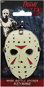 Friday the 13th - Hockey Mask Bottle Opener Keyring 