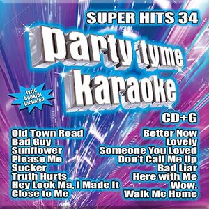Party Tyme Karaoke: Super Hits 34 (Various Artists)