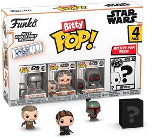 Funko BITTY POP!: Star Wars - The Mandalorian - Mandalorian 4-Pack