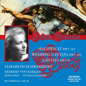 Magnificat , Elisabeth Schwarzkopf