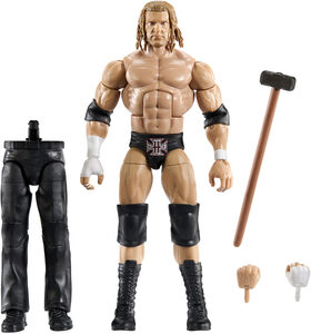 Mattel Collectible - WWE Elite Collection 6" Summerslam Triple H Action Figure with William Regal Build-A-Figure Part