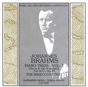 Trios Pno (2) , J. Brahms
