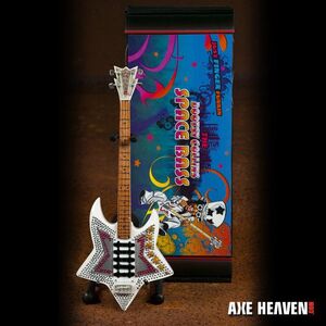 Axe Heaven Bootsy Collins Funkadelic Space Bass Mini Bass Guitar Replica Collectible BC-279