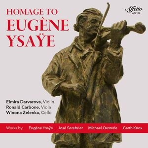 Homage to Eugene Ysaye , Darvarova Carbone Zelenka