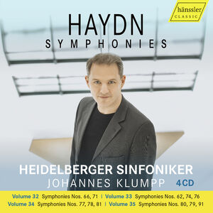 Haydn: Symphonies Vol. 32, 33, 34 & 35 , Heidelberger Sinfoniker