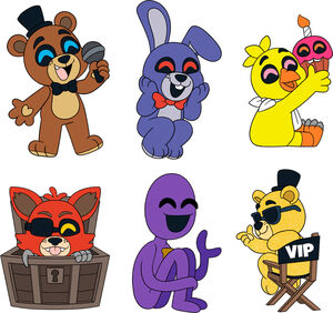 Youtooz - Five Nights at Freddy's Pin Set
