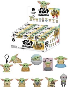 Star Wars - Best of Grogu: Series 1 - 3D Foam Bag Clip Blind Bag - 24pc PDQ Display