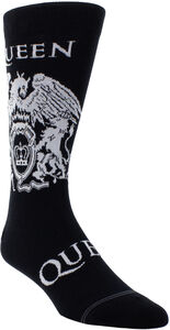 Perri's - Queen - White Crest - Crew Socks 
