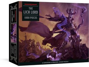 The Lich Lord Puzzle: A Dungeons & Dragons Jigsaw Puzzle: 1000 Piece Jigsaw Puzzles for Adults (Dungeons & Dragons, D&D) 