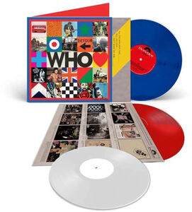 Who - Deluxe Edition includes 2LP's on Red & Blue Colored Vinyl with Bonus 10-Inch [Import]