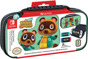 Switch Accessory: Case - RDS Game Traveler Deluxe - Animal Crossing: Officially Licensed by Nintendo 