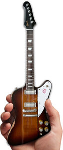 Axe Heaven Johnny Winter Gibson Firebird V 1963 Sunburst  Mini Guitar Replica Collectible GG-427 