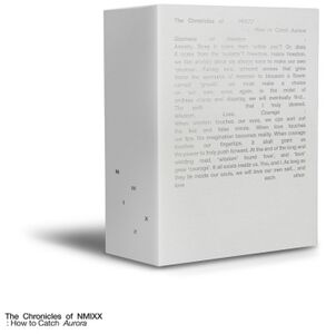 The Chronicles Of NMIXX: How To Catch Aurora 472pg Photobook, 18pc Postcard Set + 12pc Photocard Set