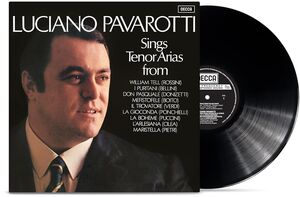 Tenor Arias from Italian Opera (LP) , Luciano Pavarotti