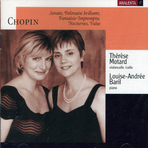Sonate en Sol Mineur Op. 65/ Valse Op. 34/ & , Andrea Immer