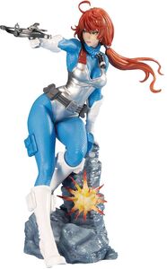 Kotobukiya G.I. Joe: Scarlett Sky-Blue Color Bishoujo Statue 