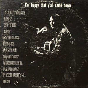 Dorothy Chandler Pavilion 1971 , Neil Young