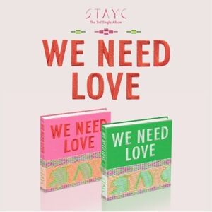 We Need Love - incl. Photo Book, Fragrance Card, Circle Card + Poster [Import] , Stayc