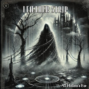 All Hallow's Eve - Silver , Leather Strip