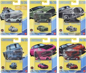 Mattel - Matchbox 1:64 Premium Collector 8-Piece D Assortment 