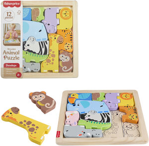 Fisher Price - Wooden Animal Puzzle