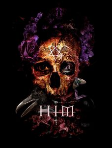 Rocksax - HIM - Corpus - Sherpa Fleece Blanket (60 in x 80 in) 