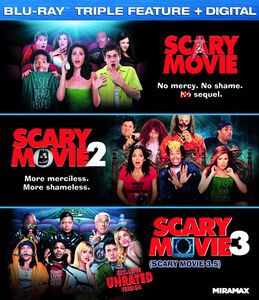 Scary Movie Triple Feature Widescreen, Amaray Case, 3 Pack