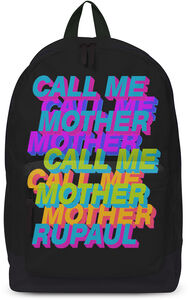 Rocksax - Ru Paul - Call Me Mother - Classic Backpack with Laptop Pocket (Black)