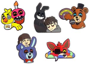 Youtooz - Five Nights at Freddy's Movie Pin Set