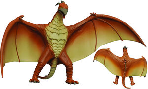 GODZILLA 1993 RODAN VINYL FIGURAL BANK