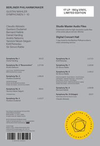 Mahler: Symphonies Nos. 1-10 (17 LP) , Gustav Mahler