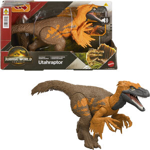 Mattel - Jurassic World: Rebirth Wild Roar Utahraptor