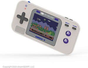 My Arcade - DGUN-3920 Gamer V Classic 220 Games Handheld Gaming System (Gray & Purple) 