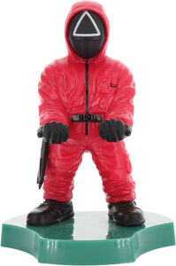 Squid Game: Triangle Guard Holdems, Mini Cable Guys Phone Stand and Device Holder 