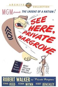 See Here, Private Hargrove , Robert Walker