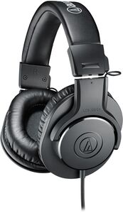 Audio Technica ATH-M20X Professional Monitor Headphones - PRO Audio (Black)