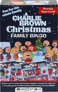 CHARLIE BROWN CHRISTMAS FAMILY BINGO