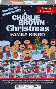 Charlie Brown Christmas Family Bingo