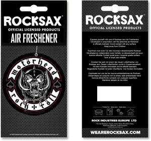Rocksax - Motorhead - Rock + Roll - Air Freshener