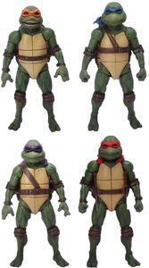 MEZCO - Teenage Mutant Ninja Turtles - One:12 Collective - 1990 Movie Action Figure Set (TMNT)