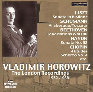 Vladimir Horowitz-Die London