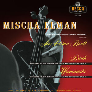 Bruch & Wieniawski Concertos , Mischa Elman
