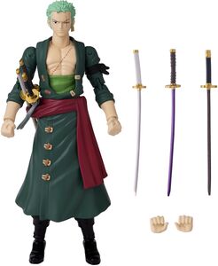 Bandai - One Piece - Anime Heroes - Roronoa Zoro Action Figure