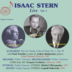 Isaac Stern Live 3 , Isaac Stern