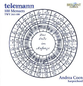 100 Menuets TWV 34 1-100 , Andrea Coen