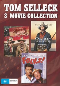 Tom Selleck 3 Movie Collection (Shadow Riders /  Quigley Down Under /  Folks!) [Import]