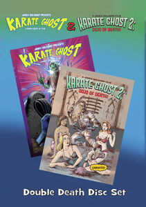 Karate Ghost 1 And 2 Double Death Disc Set , James Balsamo