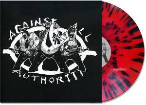 24 Hour Roadside Resistance - Red w/ Black Splatter , Against All Authority