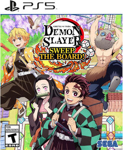 Demon Slayer Kimetsu No Yaiba- Sweep The Board for Playstation 5 
